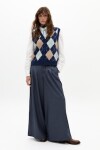 Chaleco Frank en Blend de Lana Navy Diamond