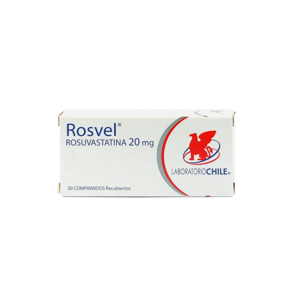 ROSVEL 20 MG. CJ X 30 COMP. única