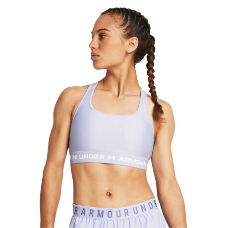 TOP MUJER UNDER ARMOUR CROSSBACK MID BRA Lilac