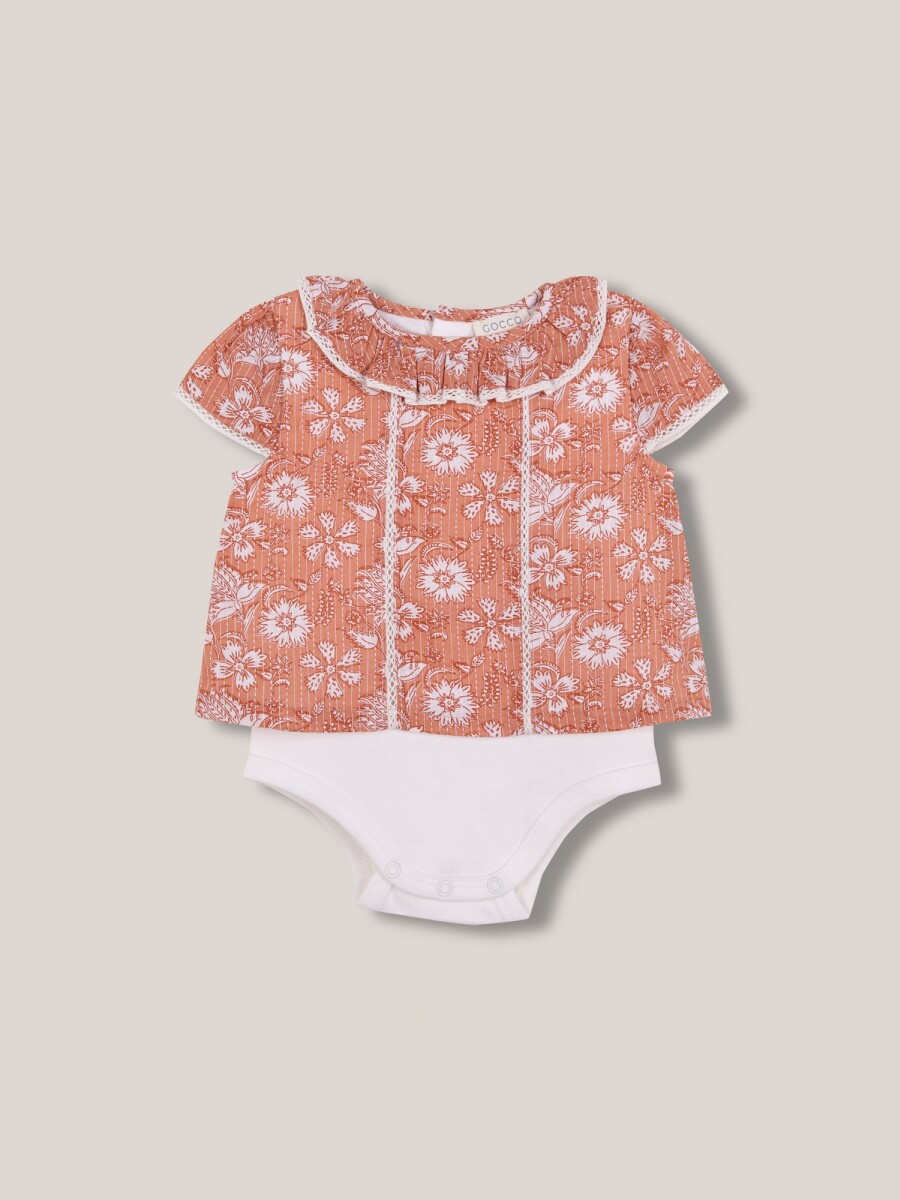 Blusa Flor India Rosa