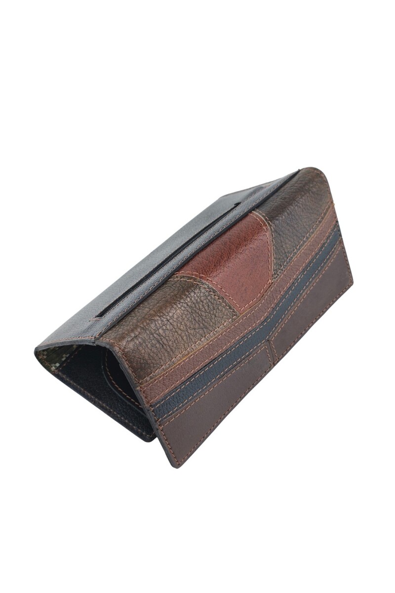Billetera patchwork 100% cuero opción 2