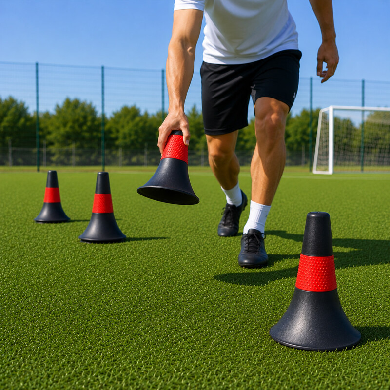 Kit 5 Conos de Entrenamiento con Agarre Active – 23 cm Kit 5 Conos De Entrenamiento Con Agarre Active – 23 Cm