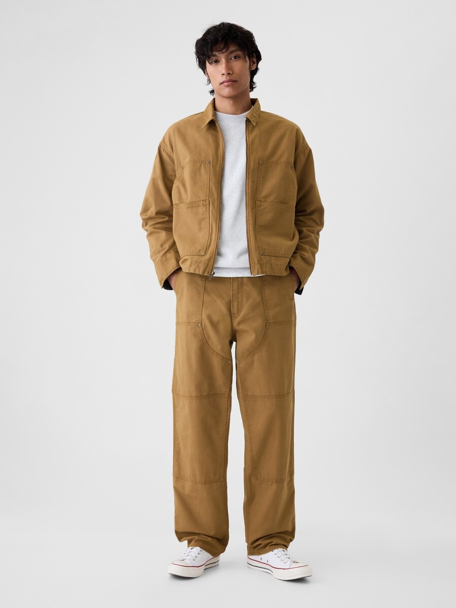 Jean Baggy Utility Hombre - Palomino Brown Global 