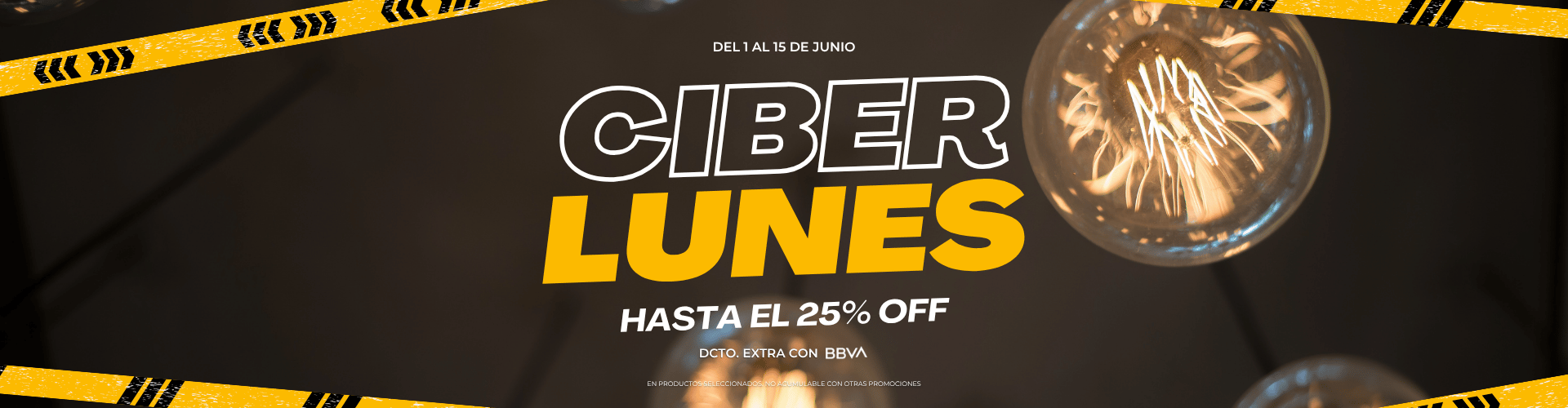 25% Ciberlunes