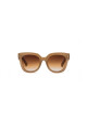 Tiwi Kerr Shiny Coconut With Brown Gradient Lenses