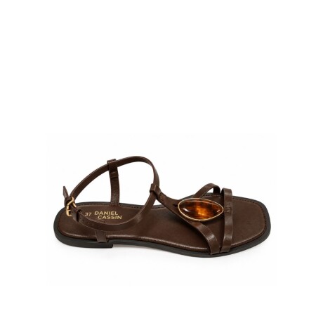 SANDALIA AMBAR Chocolate