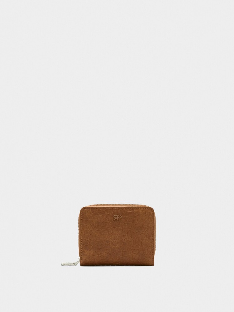 Cartera Con Grabado Animal Xs camel