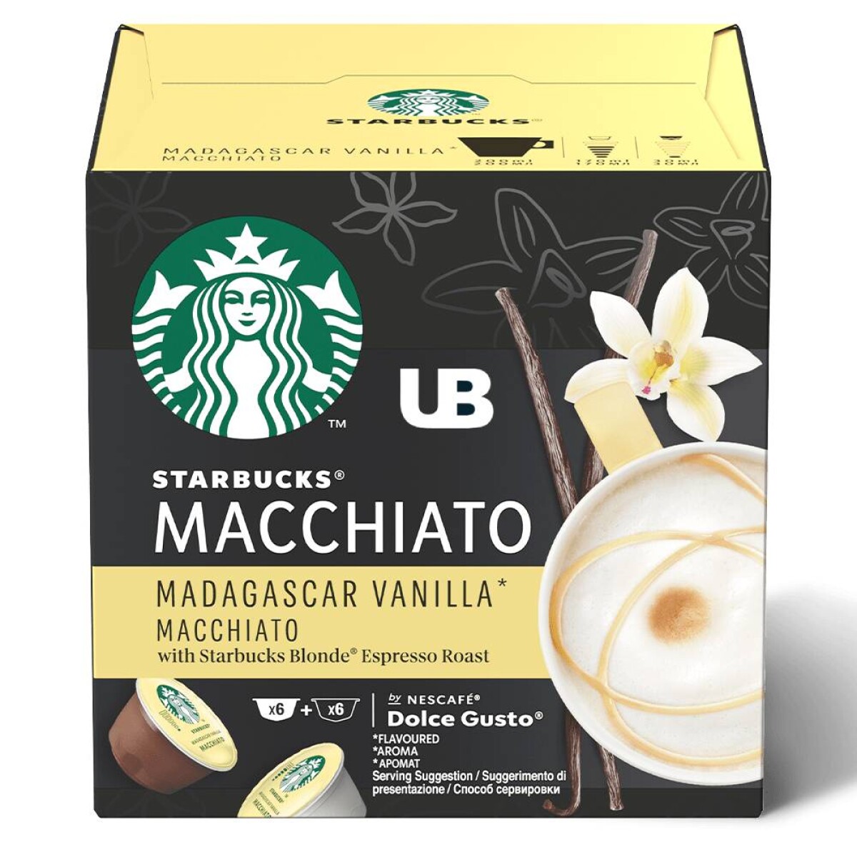 Capsulas Starbucks Madagascar Vanilla Macchiato - 001 
