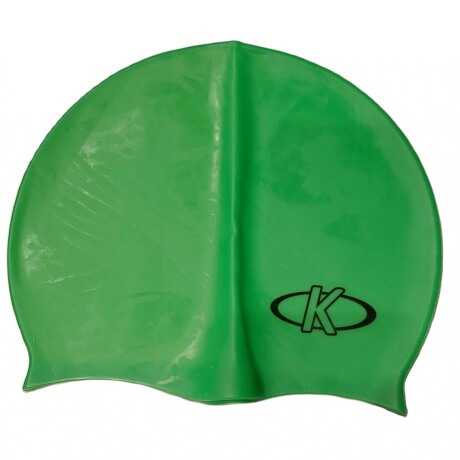 Gorra Knex Natacion Silicona Verde Oscuro S/C