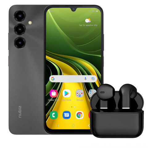 Zte Blade V80 Max 14gb (4+10gb) Ram 256gb 4g + Regalo PK ZTE BLADE V80 MAX 14/256 NEGRO + REGA