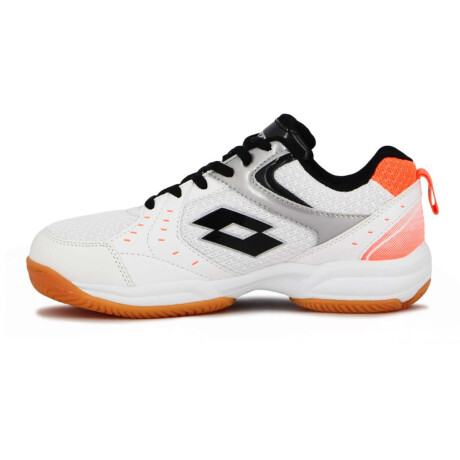 Lotto Champion Mujer Indoor/Paddle/Volley Blanco-Naranja
