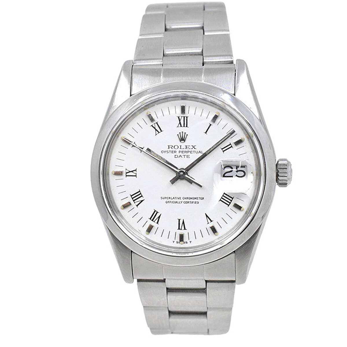 Rolex Date 15000 Calendario Rapido 34 Mm Año 1981 