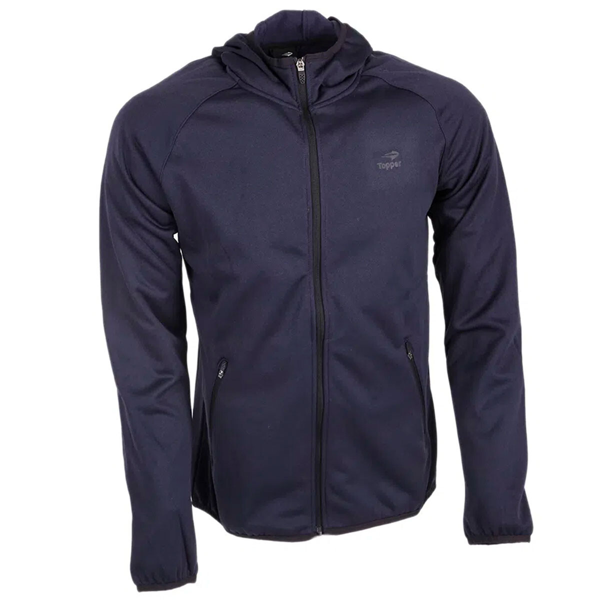 Campera Topper Deportiva Urbana Cuello Alto Para Hombre - Azul-Oscuro 