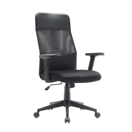 ASIENTO DE OFICINA MALLA NEGRO D217