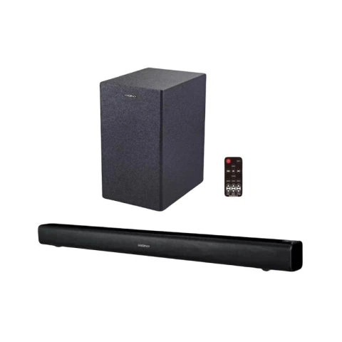 BARRA DE SONIDO XION CON SUBWOOFER 2.1 BT Negro