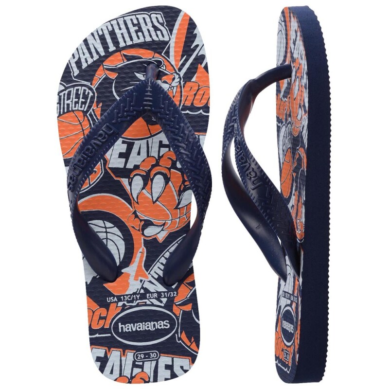 Sandalias Havaianas Kids Athletic Niños Azul Marino