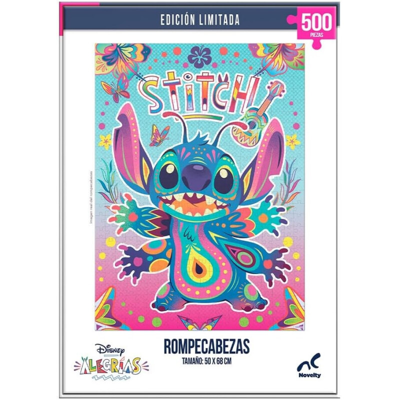 Rompecabezas Edición Limitada Stitch Alegrías 500 Piezas Rompecabezas Edición Limitada Stitch Alegrías 500 Piezas