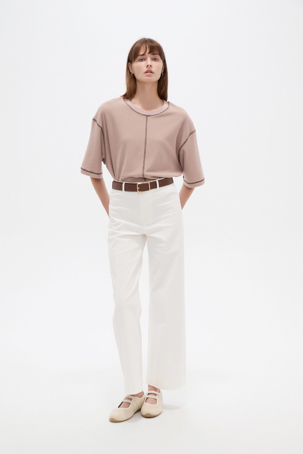 Pantalon Arvilo Marfil / Off White
