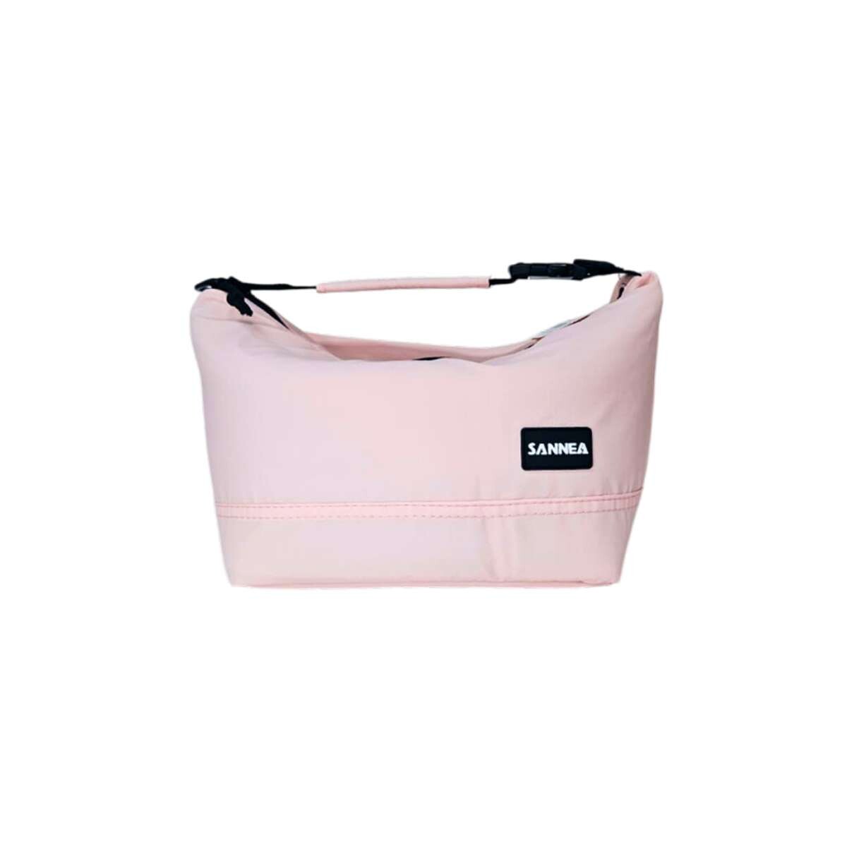 Lunchera térmica 6L con asa y correa para colgar 23x14x20cm - Rosado 