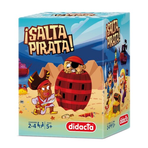 Jug.Jgo.Caja Salta Pirata Juego De Mesa Salta Pirata