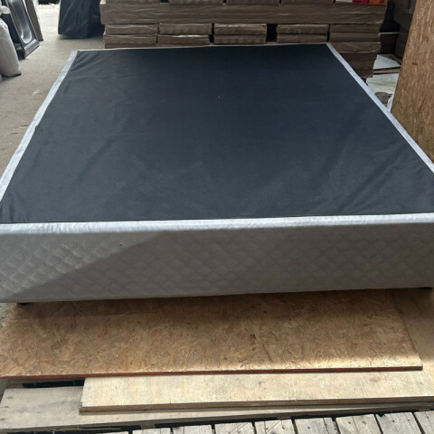 [OUTLET] Base box Barcelona 2 Plazas Tela Gris Suede Cuadriculada [SIN PATAS] [OUTLET] Base box Barcelona 2 Plazas Tela Gris Suede Cuadriculada [SIN PATAS]