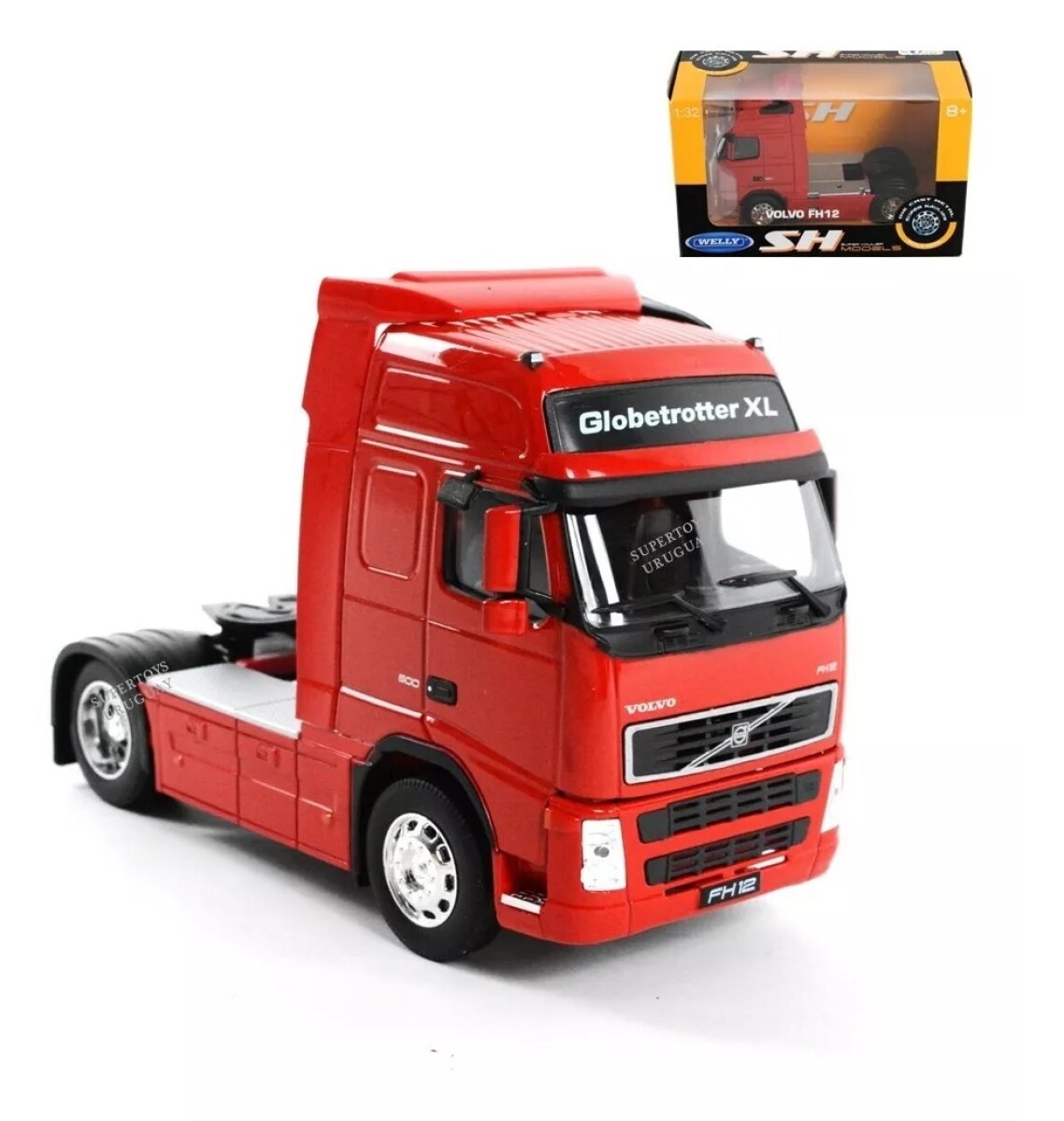 Camión Volvo Fh 12 Replica Coleccion Die Cast Welly 1:32 St 