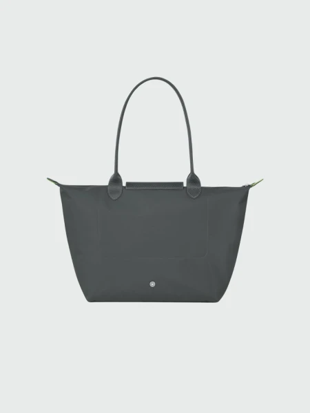 Le Pliage Green L Tote Bag Gris