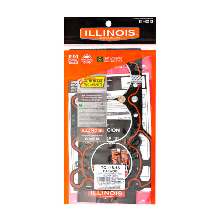 JUNTA DAEWOO TAPA CILINDROS TICO - DAMAS 68.50mm ILLINOIS JUNTA DAEWOO TAPA CILINDROS TICO - DAMAS 68.50mm ILLINOIS