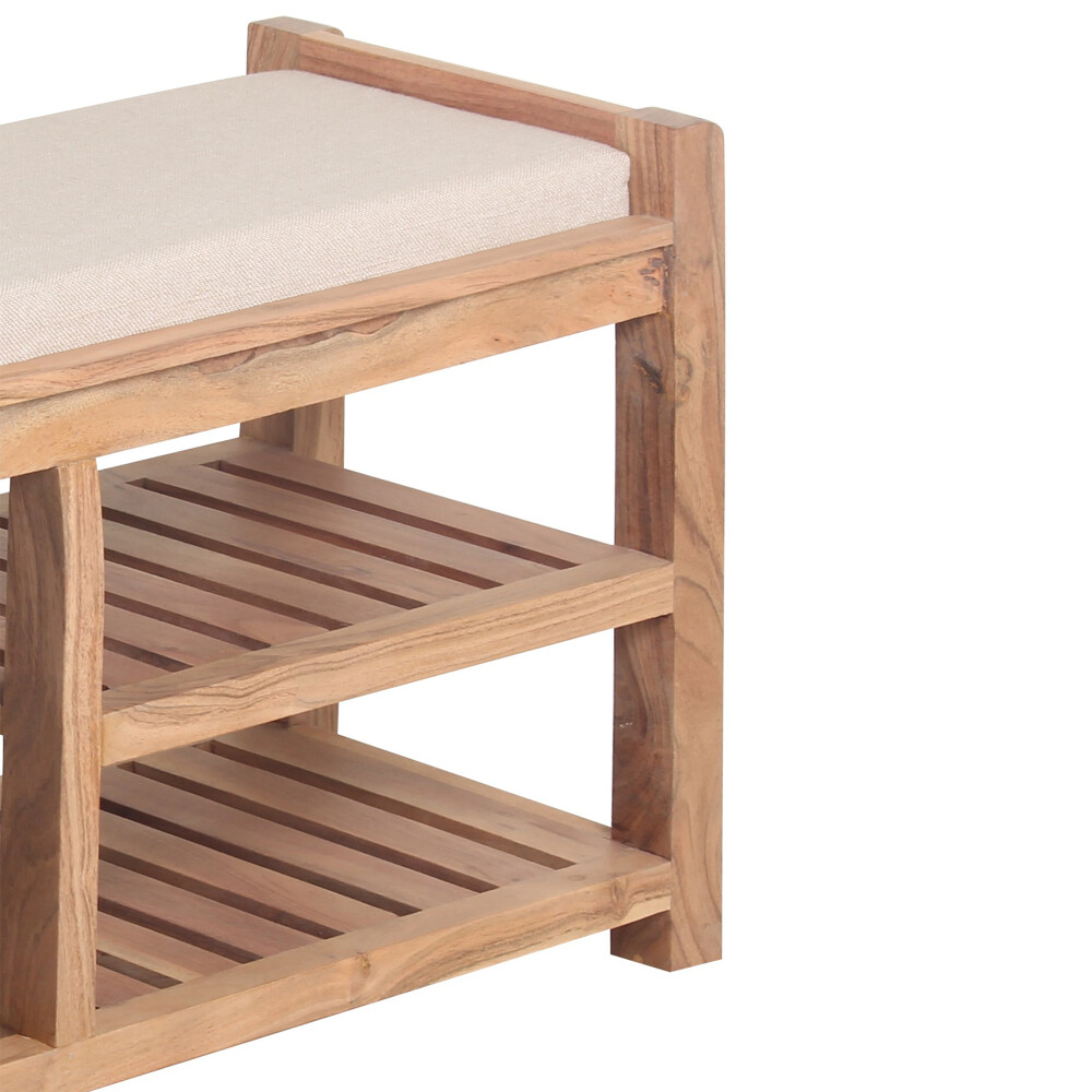 PIE DE CAMA MADERA-ACACIA NATURAL-BEIGE LAUTARO