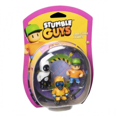 Pack X3 Figuras Stumble Guys SG2220 PACK-5