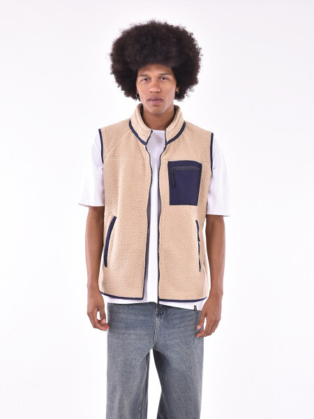 CHALECO AIKE BEIGE