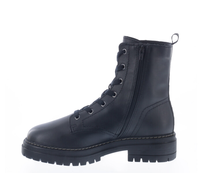 Bota acordonada Preto