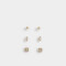 Aros Sets Con strass Set De Aros Con Strass - Dorado