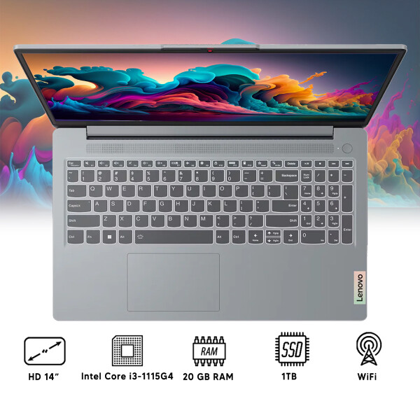 Notebook Lenovo Ideapad 3 I3 20gb Ram 1tb Ssd NOTEBOOK RFPL LENOVO 14ITL05 I3/20/1/14"