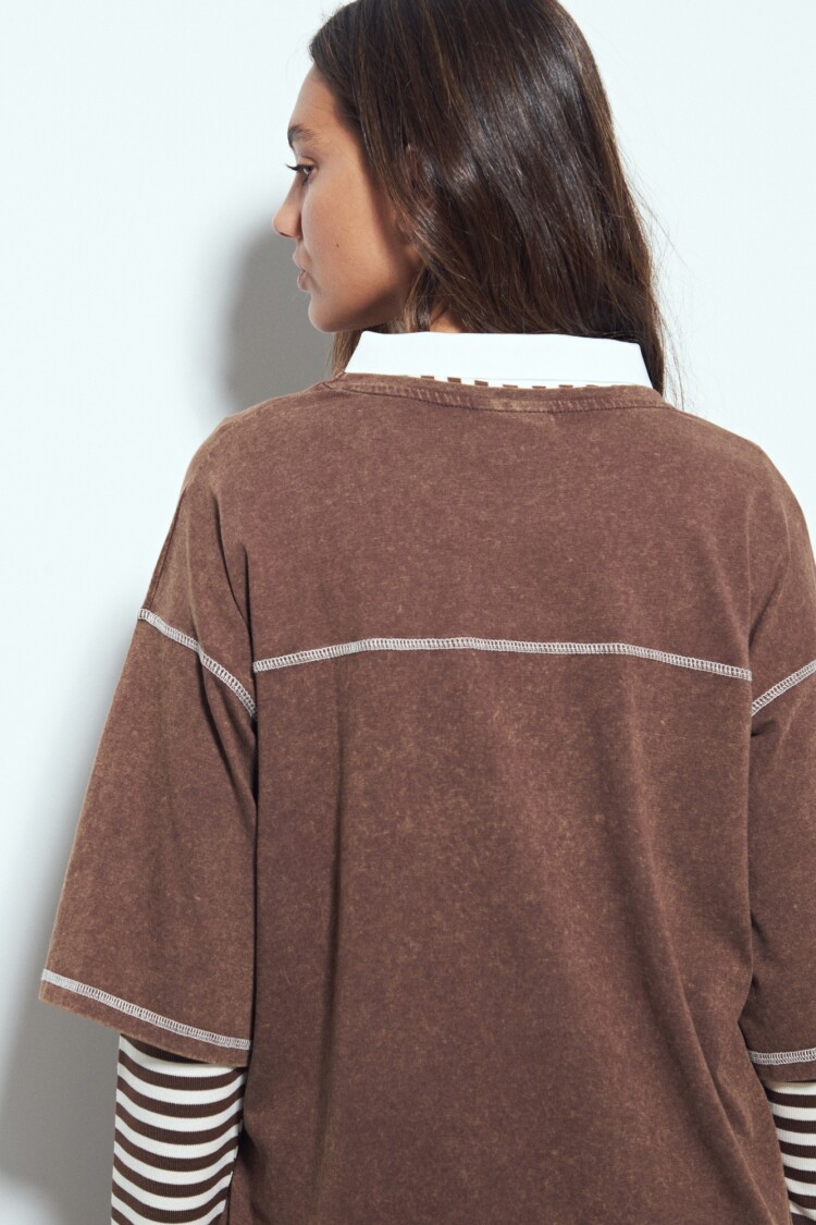 REMERA BALIURUS Chocolate