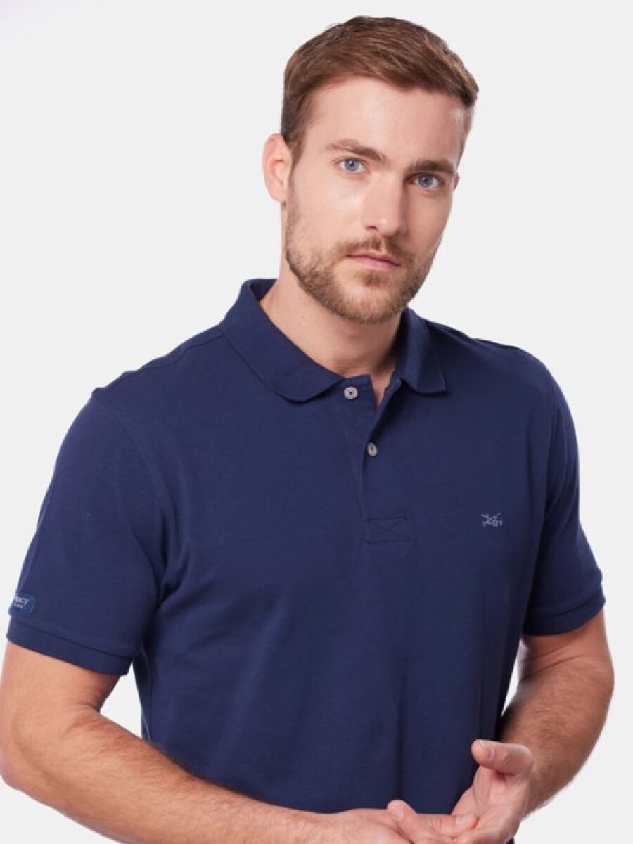 Remera Hombre Polo Legacy - Azul 