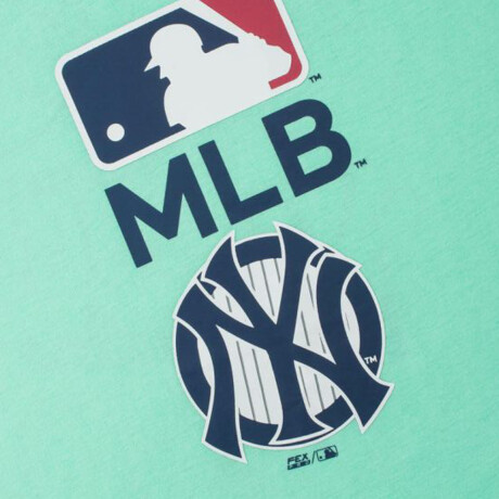 REMERA MLB YANKEES Aqua