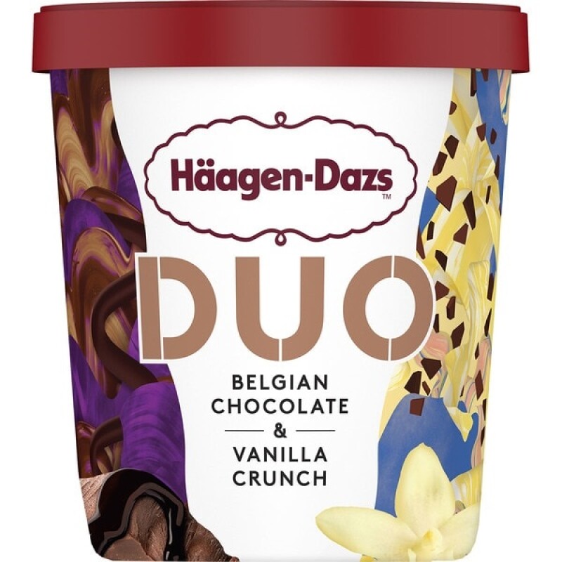 Helado Duo Chocolate y Crema Haagen Dazs - 473 ml Helado Duo Chocolate y Crema Haagen Dazs - 473 ml
