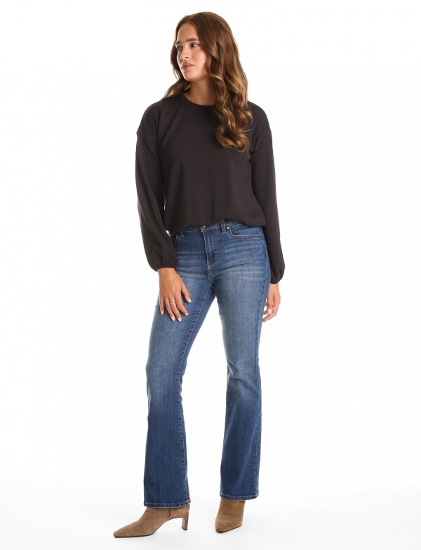 Buzo Modal Comfy NEGRO