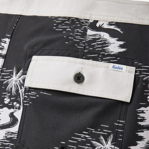 Boardshort Katin Captain Hybrid Trunk Negro Boardshort Katin Captain Hybrid Trunk Negro