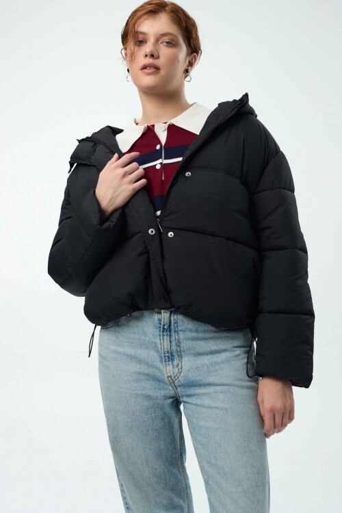 Campera Elf Negro
