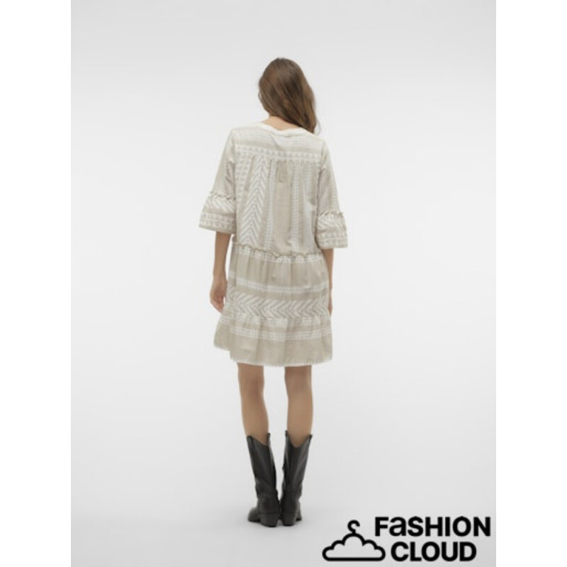 VMDICTHE 3/4 TUNIC WVN GA CHINA BLUE