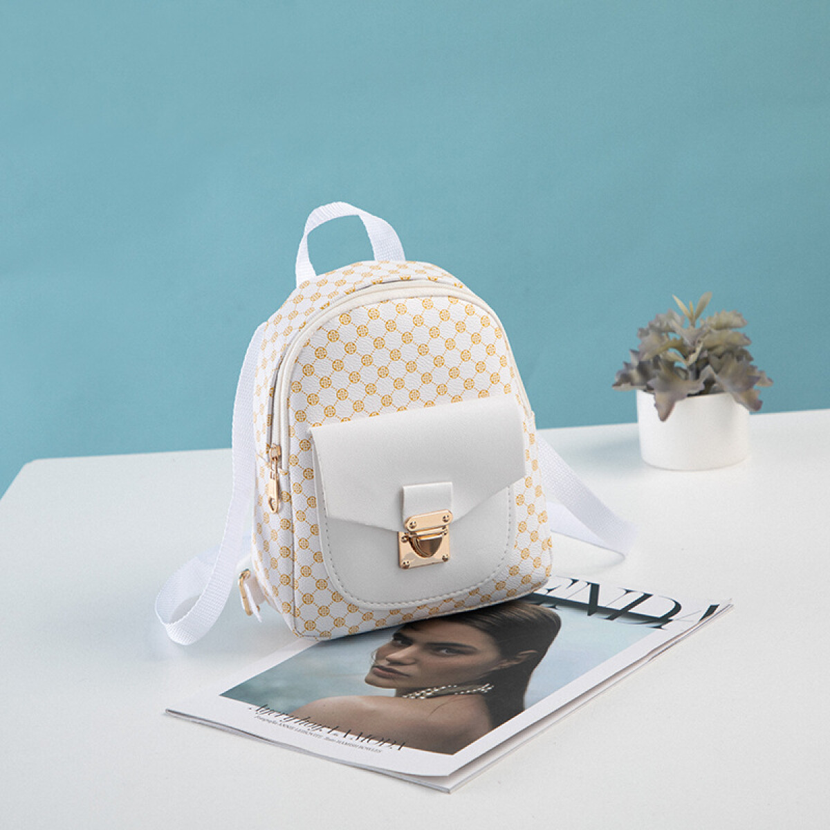 Mochila Pequeña - Blanco 