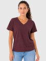 Remera Blumi Cereza Oscuro