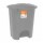 Tarro de Basura Residuos a Pedal en Plástico 40L Paramount Gris