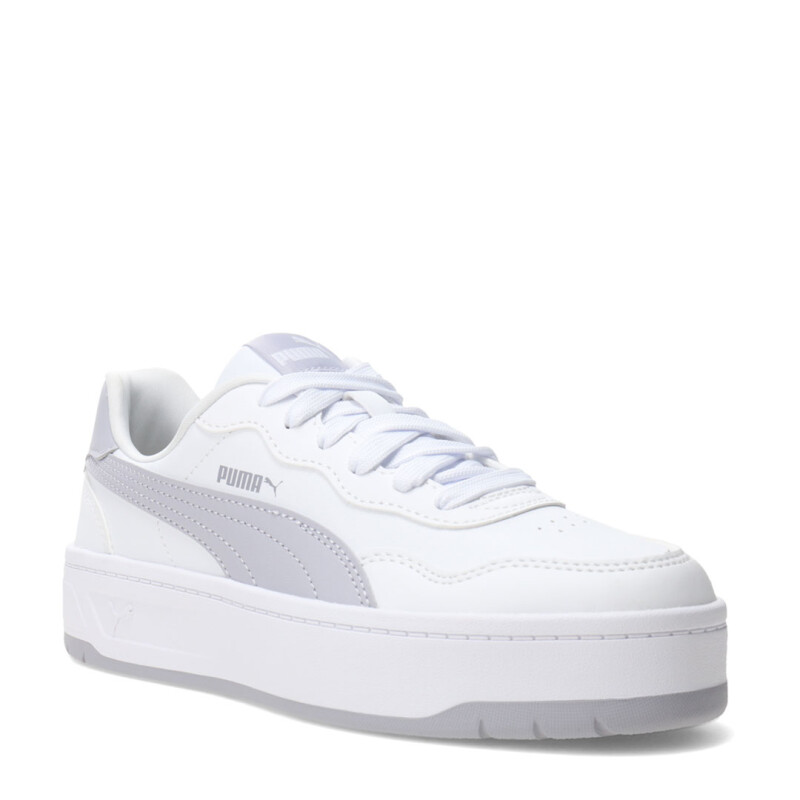 Championes de Mujer Puma Court Lally Skye Blanco - Gris