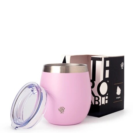Mate Terrano Acero Inoxidable con Tapa LILA