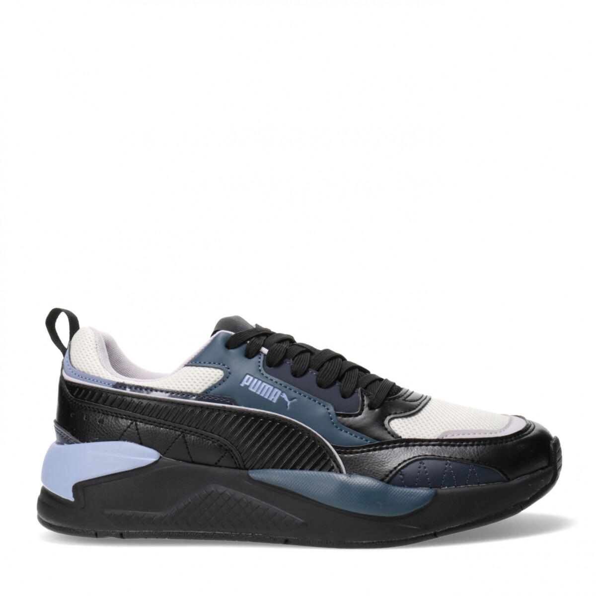 Championes de Hombre Puma X-Ray 2 Square Puma - Negro - Blanco - Azul Piedra 