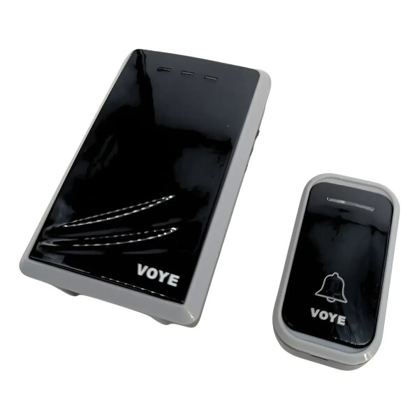 Timbre inalámbrico Voye negro Timbre inalámbrico Voye negro