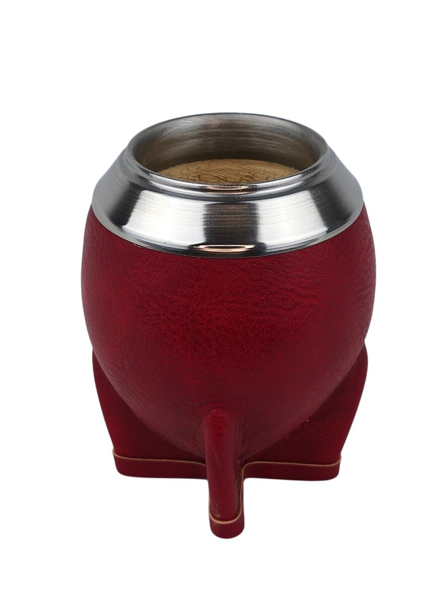 Mate calabaza simil color torpedo - Rojo 